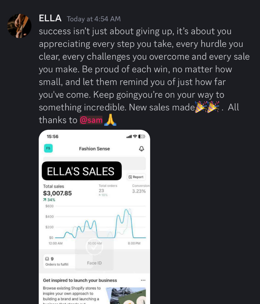 Client result screenshot 16